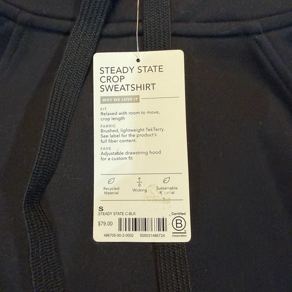 Athleta Women’s Bell Sleeve Hoodie - Picture 3 of 3